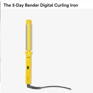 Drybar 3 Day Bender digital curling iron - never used